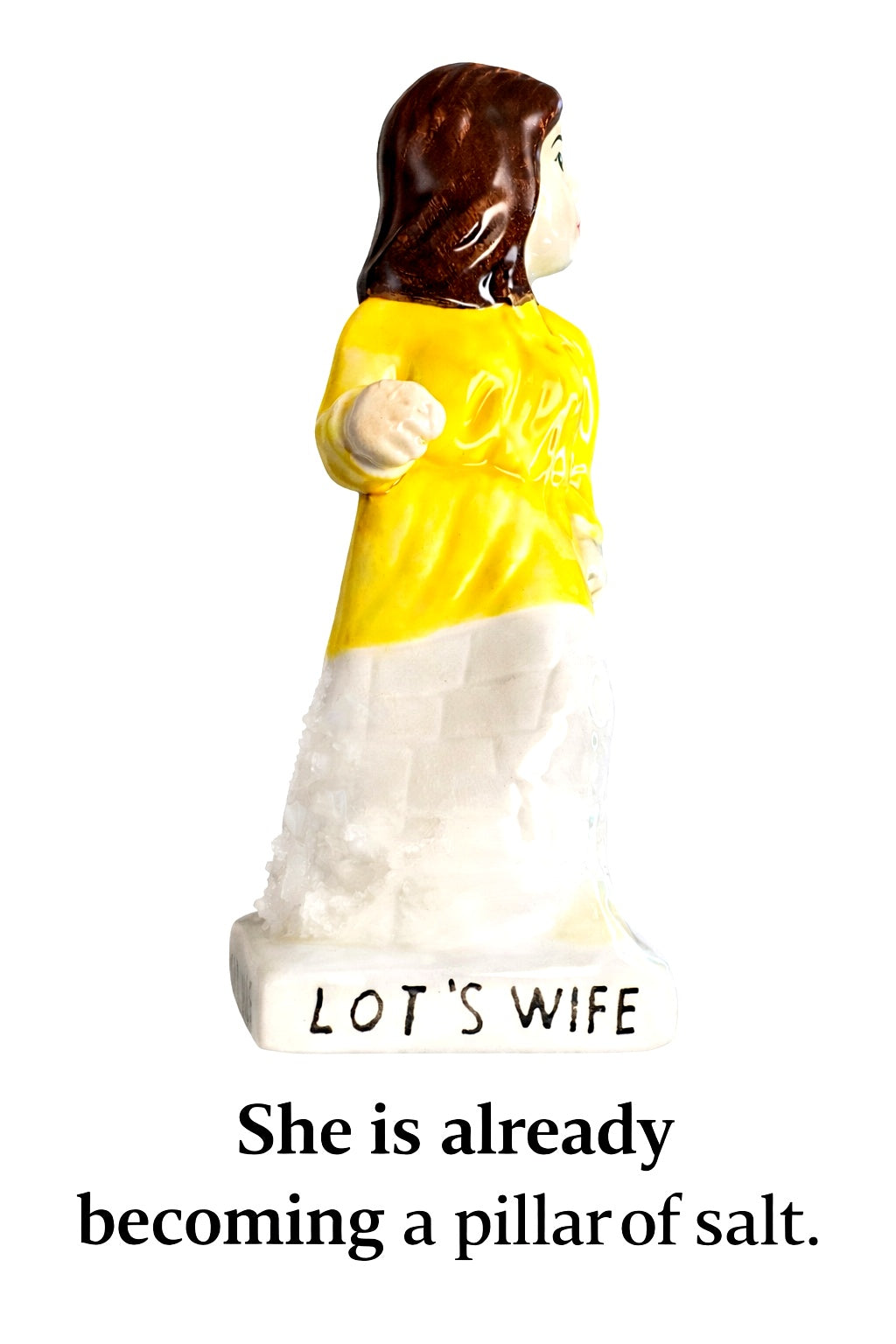 LOT'S WIFE™ presents the Lot's Wife Salt Shaker Set   Conversation-Starter Gift That Brings Story & Meaning to the Table