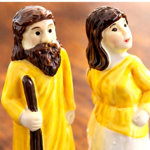 LOT'S WIFE™ presents the Lot's Wife Salt Shaker Set   Conversation-Starter Gift That Brings Story & Meaning to the Table